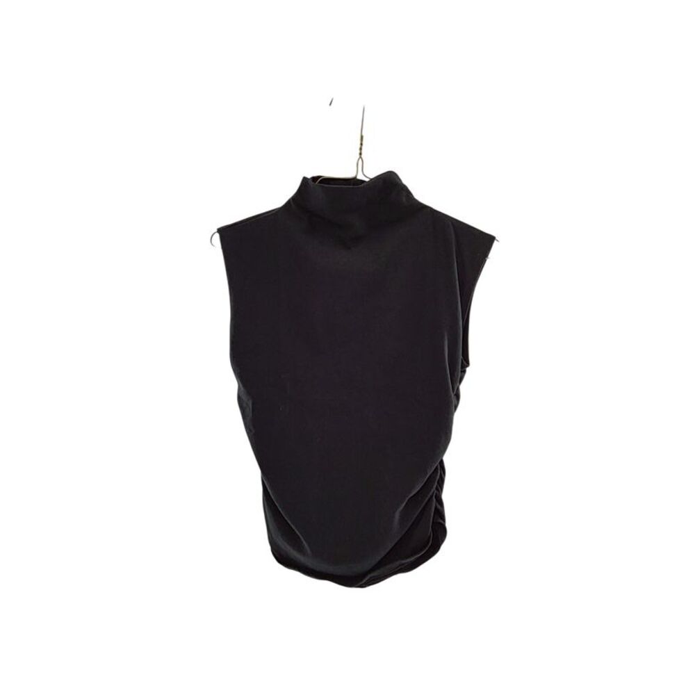 Quince Black Sleeved Top M
